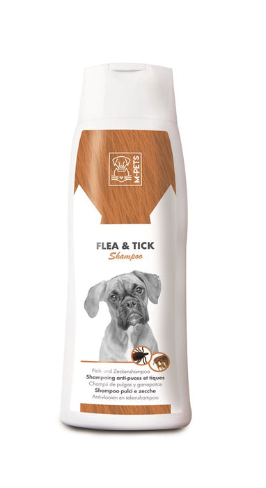 M-Pets Flea and Tick Dog Shampoo - 250 ml