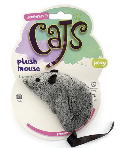 TrendyPets Mouse Cat Toy Plus