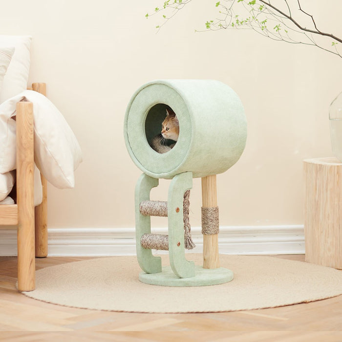 Petsbelle Avia Solid Wood Cat Tree