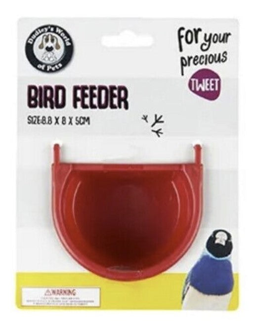 Small D-Shaped Bird Feeder