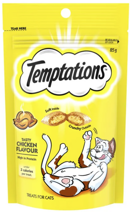 Temptations Tasty Chicken Cat Treats 85g