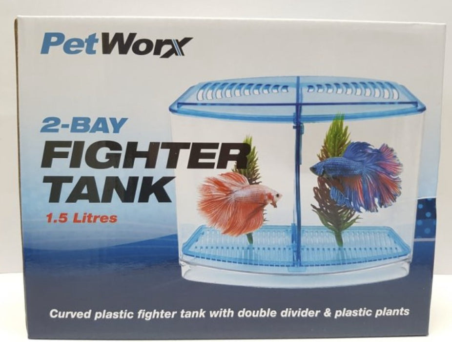 PetWorx 2-Bay Fighter Tank