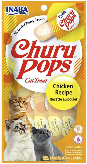 Inaba- Churu Pops Chicken Cat Treats