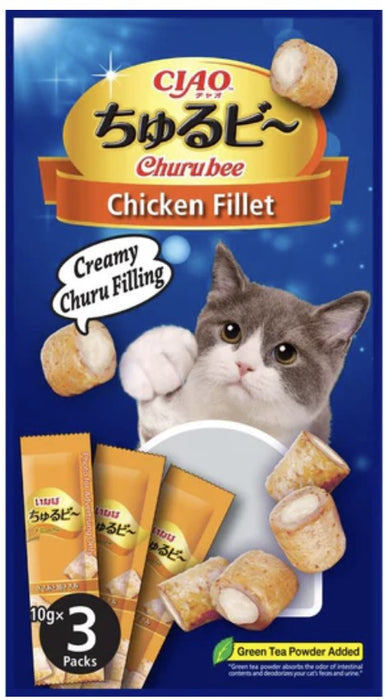 Churubee Sasami Chicken Fillet Cat Treats