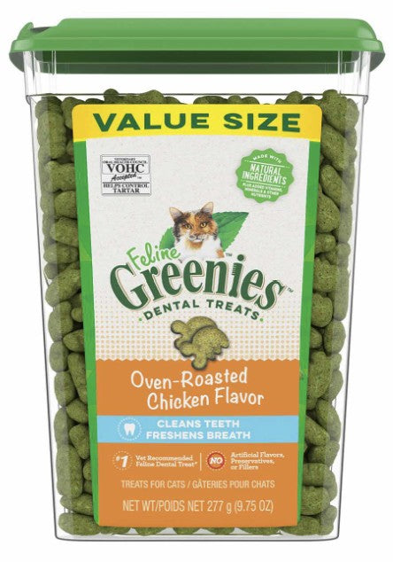 Greenies – Dental Cat Treats – Value Tub 277G
