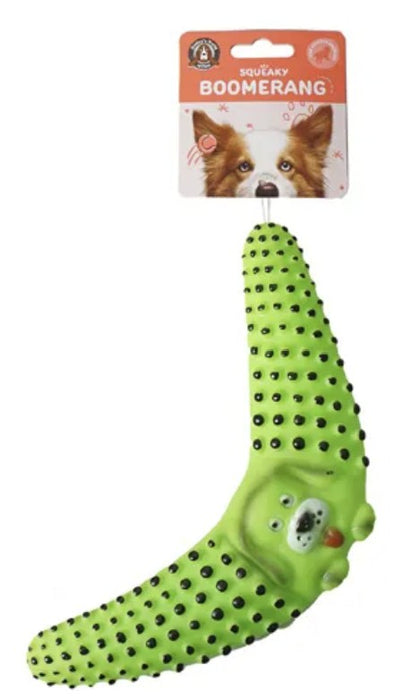 Boomerang Dog Rubber Chew Toy