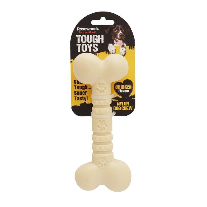 Rosewood Nylon Large Dog Chicken Flavoured Bone