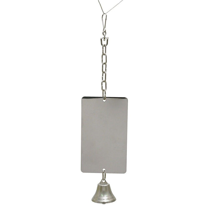 Rosewood Giant Bird Mirror with Bell