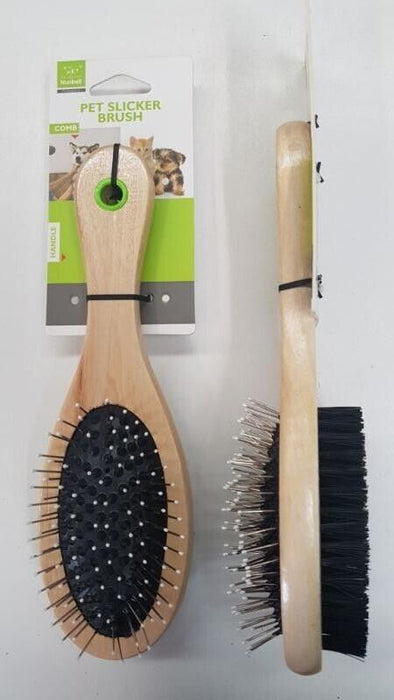 Nunbell Large Double Sided Dog Brush