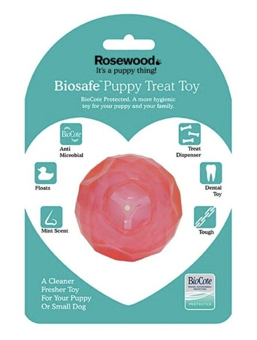 Rosewood Biosafe Puppy Treat Ball