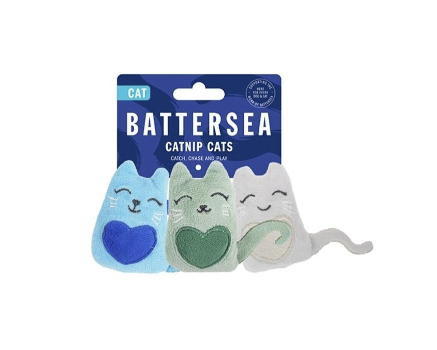 Rosewood Battersea Catnip Cats 3 Pack