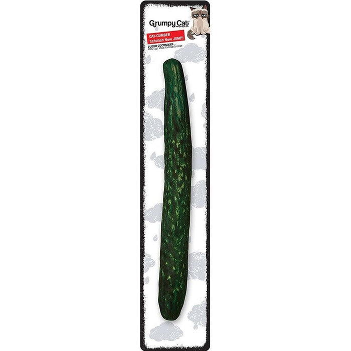Grumpy Cat Toy Cucumber