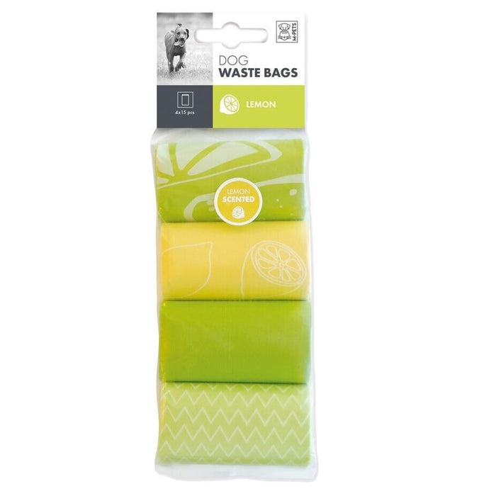 M-Pets Dog Waste Bags Lemon