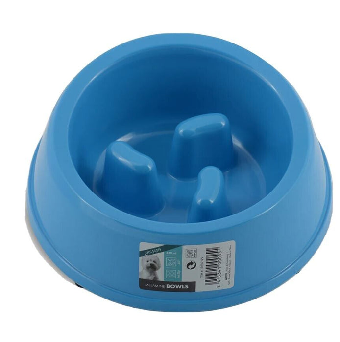 M-Pets Anti-Scoff Melamine Dog Bowl