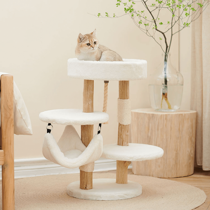 Petsbelle Verto Solid Wood Cat Tree