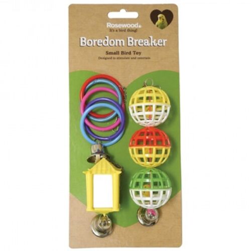 Rosewood 3 Piece Bird Toy Set