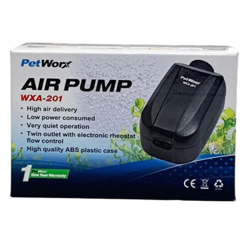PetWorx Dual Outlet Air Pump WXA-201