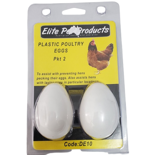 Dummy Plastic Chicken Egg