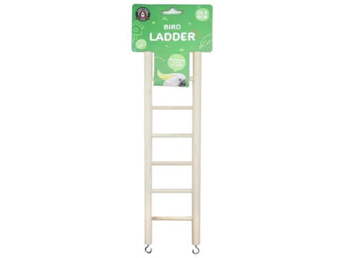 6-Step Small Wooden Bird Ladder