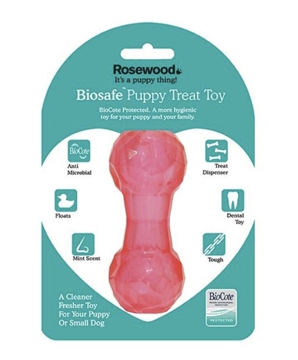 Rosewood Biosafe Puppy Dumbbell