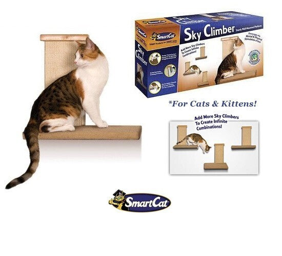 SmartCat Sky Climber Wall Mounted Scratching Post