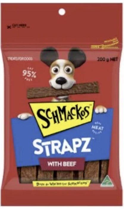 SCHMACKOS Strapz 200g Bags