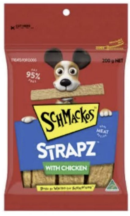 SCHMACKOS Strapz 200g Bags