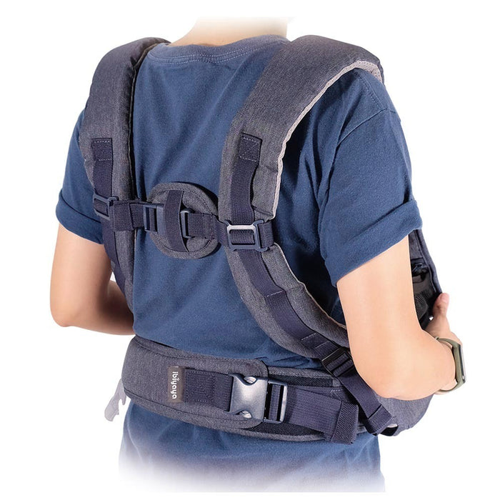 Ibiyaya Hug Pack Sling Carrier - Denim Blue