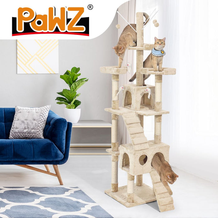 PaWz 2.1M Cat Scratching Post Tree Gym