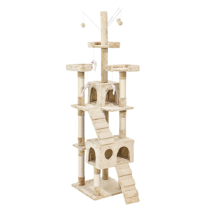 PaWz 2.1M Cat Scratching Post Tree Gym