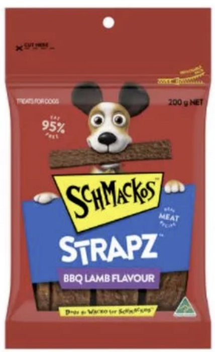 SCHMACKOS Strapz 200g Bags