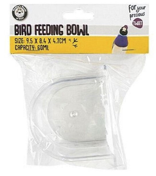 Clear Plastic Bird Feeder