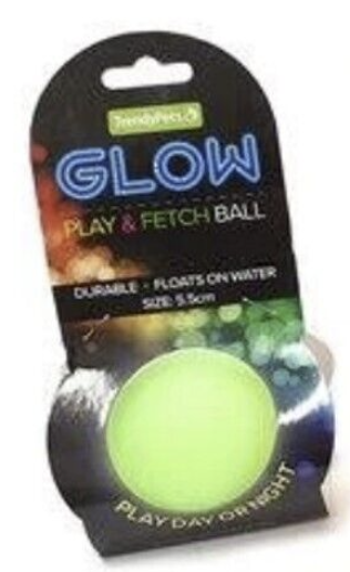 TrendyPets Glow in the Dark Fetch Dog Balls