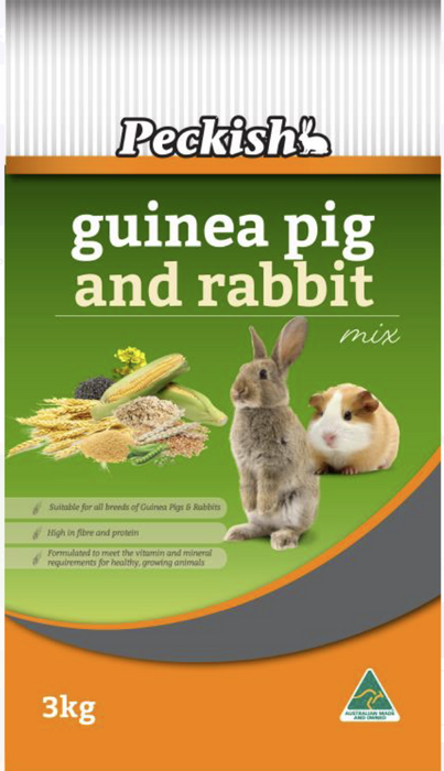 Peckish – Guinea Pig & Rabbit Mix 3kg