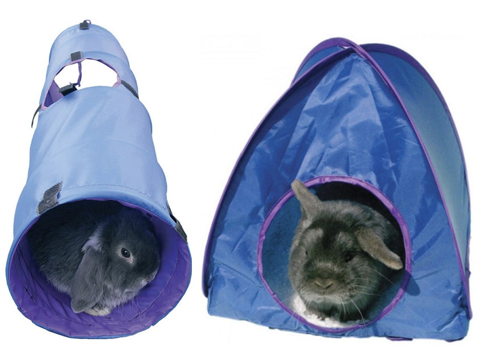 Rosewood Tent and Tunnel Small Pet Set