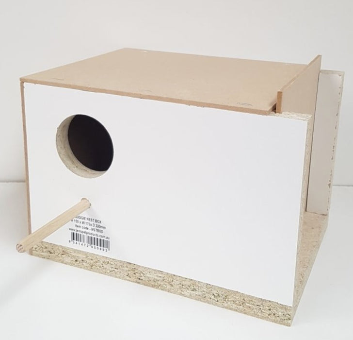 Budgie Wooden Nest Box