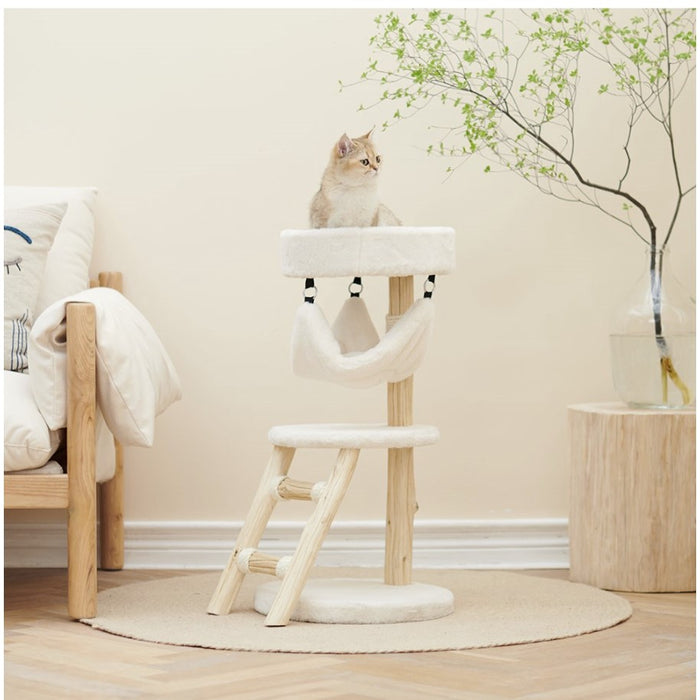 Petsbelle Devotion Solid Wooden Cat Tree