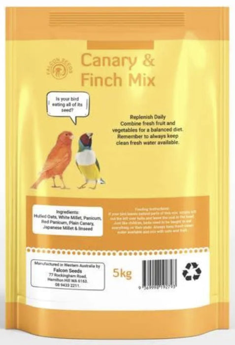 5KG Falcon Seeds – Canary & Finch Mix