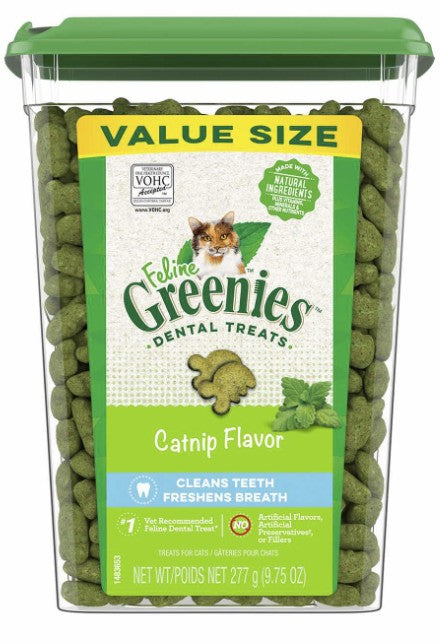 Greenies – Dental Cat Treats – Value Tub 277G