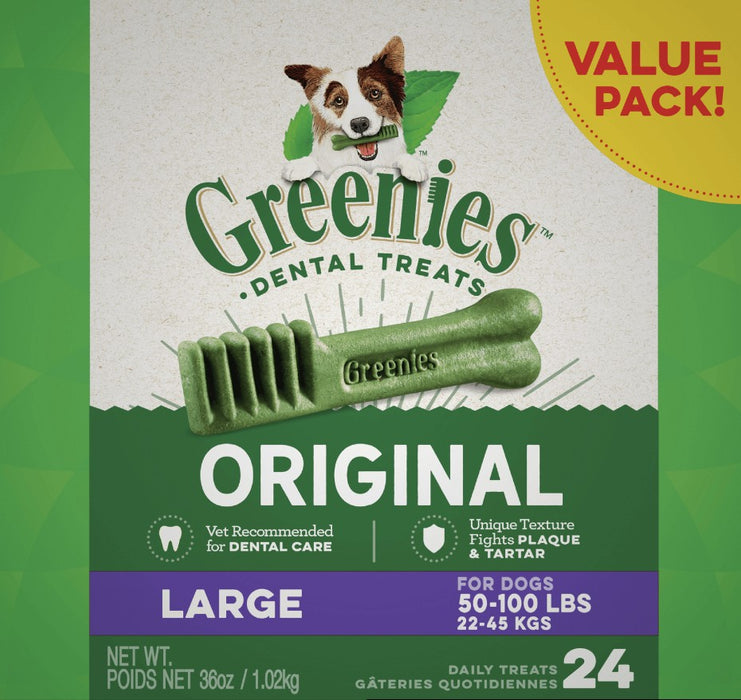 Greenies – Dental Dog Treats – Original – Value Pack