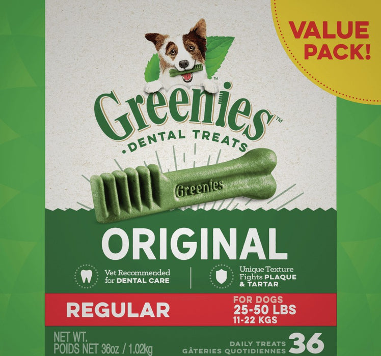 Greenies – Dental Dog Treats – Original – Value Pack