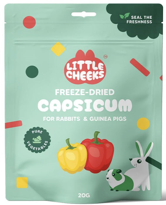 Little Cheeks Freeze Dried Rabbit & Guinea Pig Treats