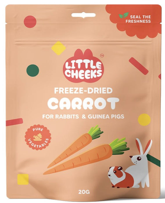 Little Cheeks Freeze Dried Rabbit & Guinea Pig Treats