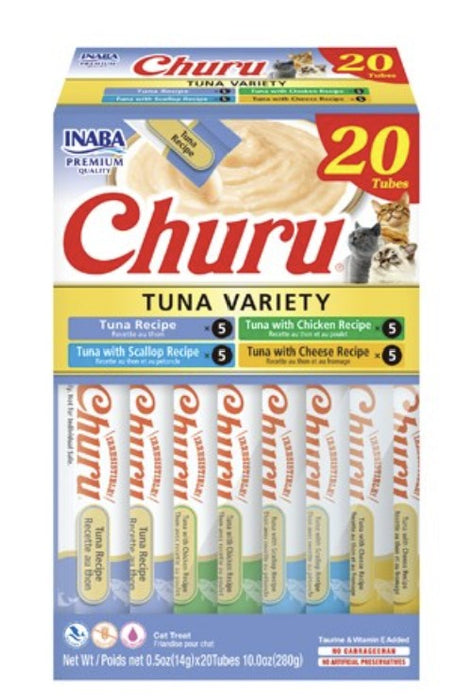 Inaba Churu Cat Tuna Varieties Box 20 Tubes