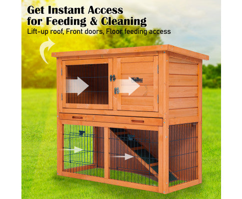 Paw Mate 2-Storey Hutch