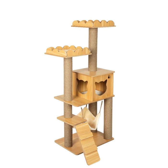 PaWz Cat Tree Scratching House Post 132cm