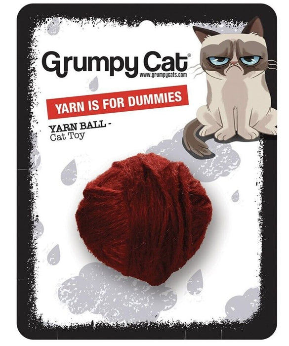 Grumpy Cat Yarn Wool Ball