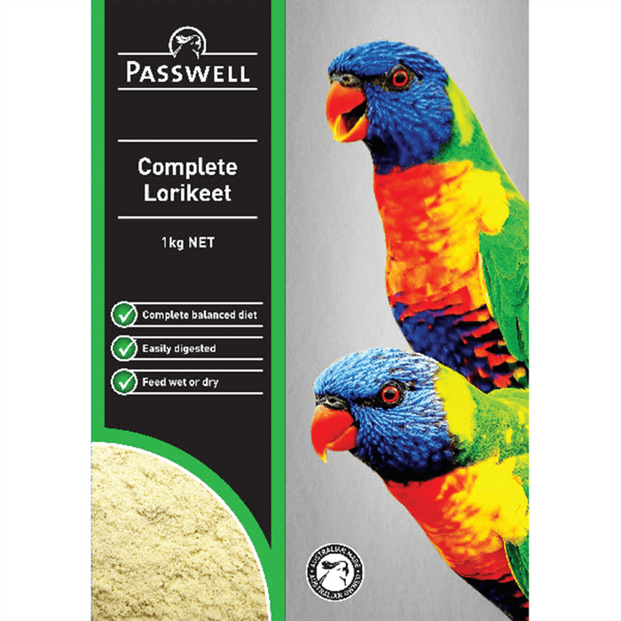 Passwell Complete Lorikeet Food 1kg