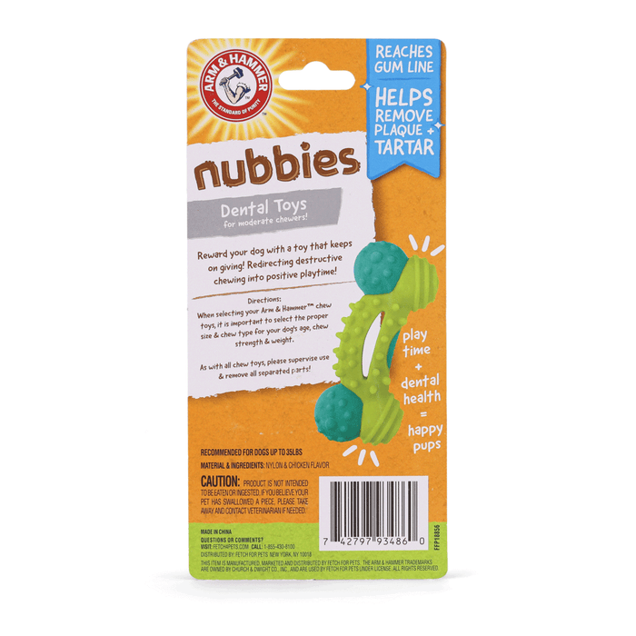 Arm & Hammer Nubbies Dog Duality Bone