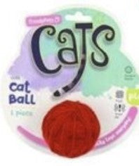 Cat Rattling Yarn Ball